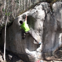 Ascendiendo un bloque en Sutatausa