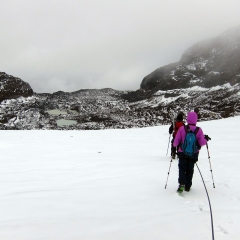 Bajando del Nevado de Santa Isabel