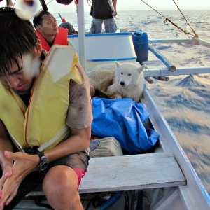 The difficult boat ride from Camiguin to Calayan