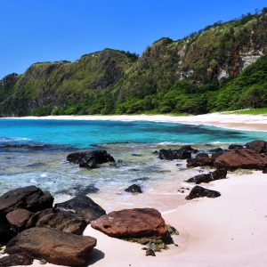 At Sibang Cove on Calayan island