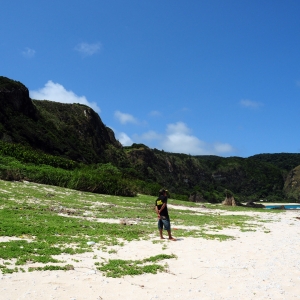 At Sibang Cove on Calayan island