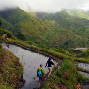 Caminata a la cascada Palan-ah en Tulgao, Tinglayan