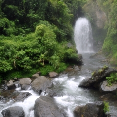 La cascada Palan-ah en Tulgao , Tinglayan
