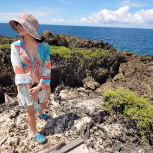 A high-point view of Lubang Island