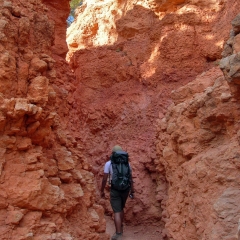 Caminando en el Cañón Bryce