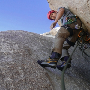 About to head up a chimney