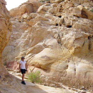 Hiking in Red Rocks Canyon