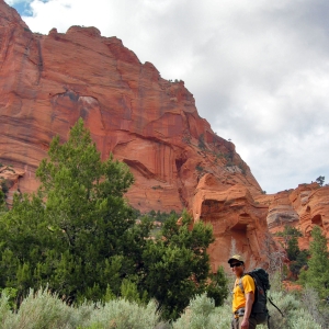 Hiking in Zion